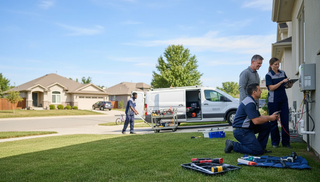 Tankless water heater service in Vest, KY